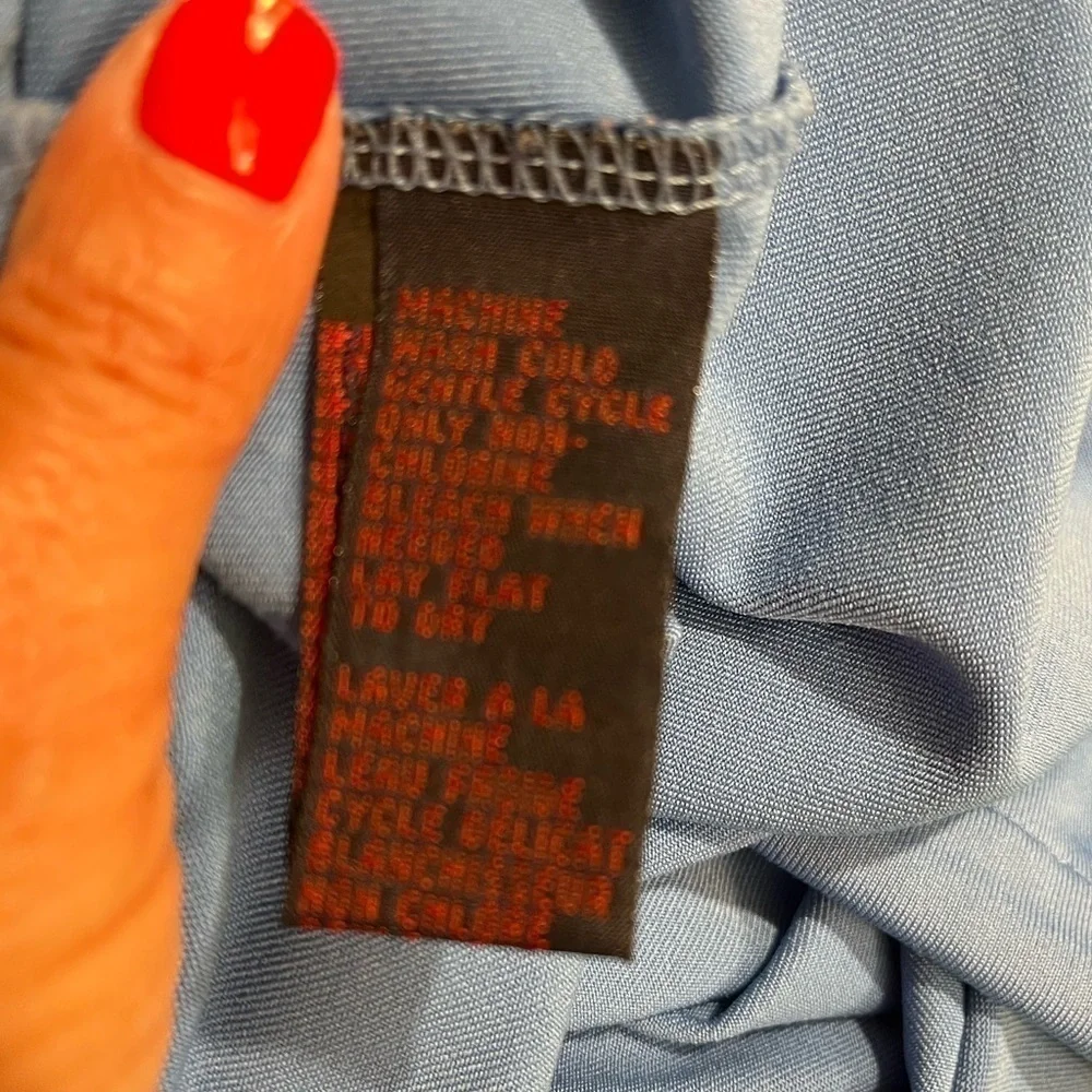 Ralph Ralph Lauren Light Blue Zip Up Lightweight Jacket Sz S